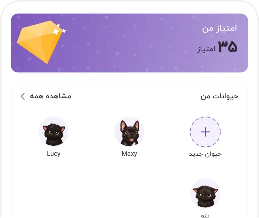 پروفایل حیوانات در پتیار